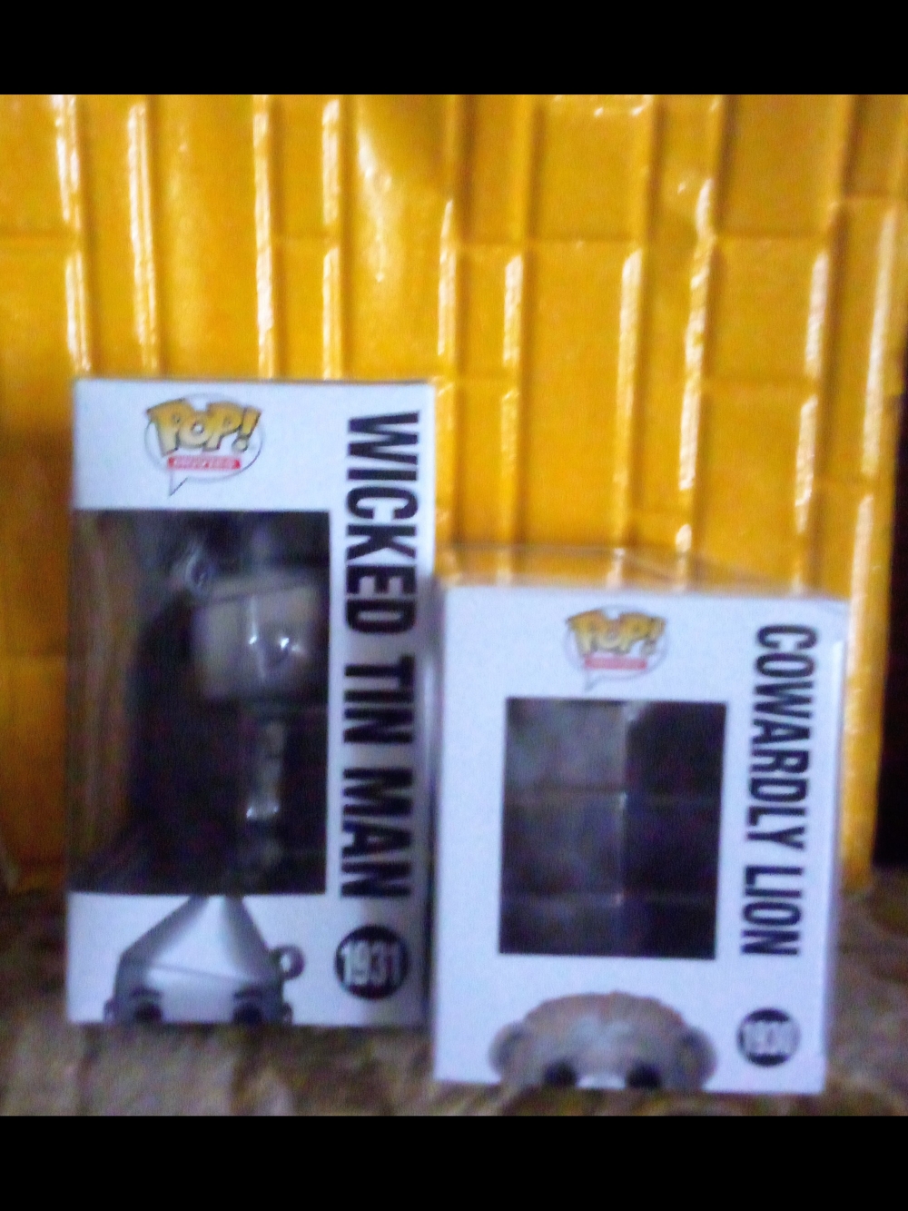 Wicked For Good Part 2 Funko Pop Wizard of Oz Tin Man Cowardly Lion Collection - Picture 3 of 8